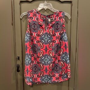 Verse Jory split neck top